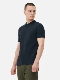 Hauts Et T-Shirts|Primark Polo En Piqué Bleu marine