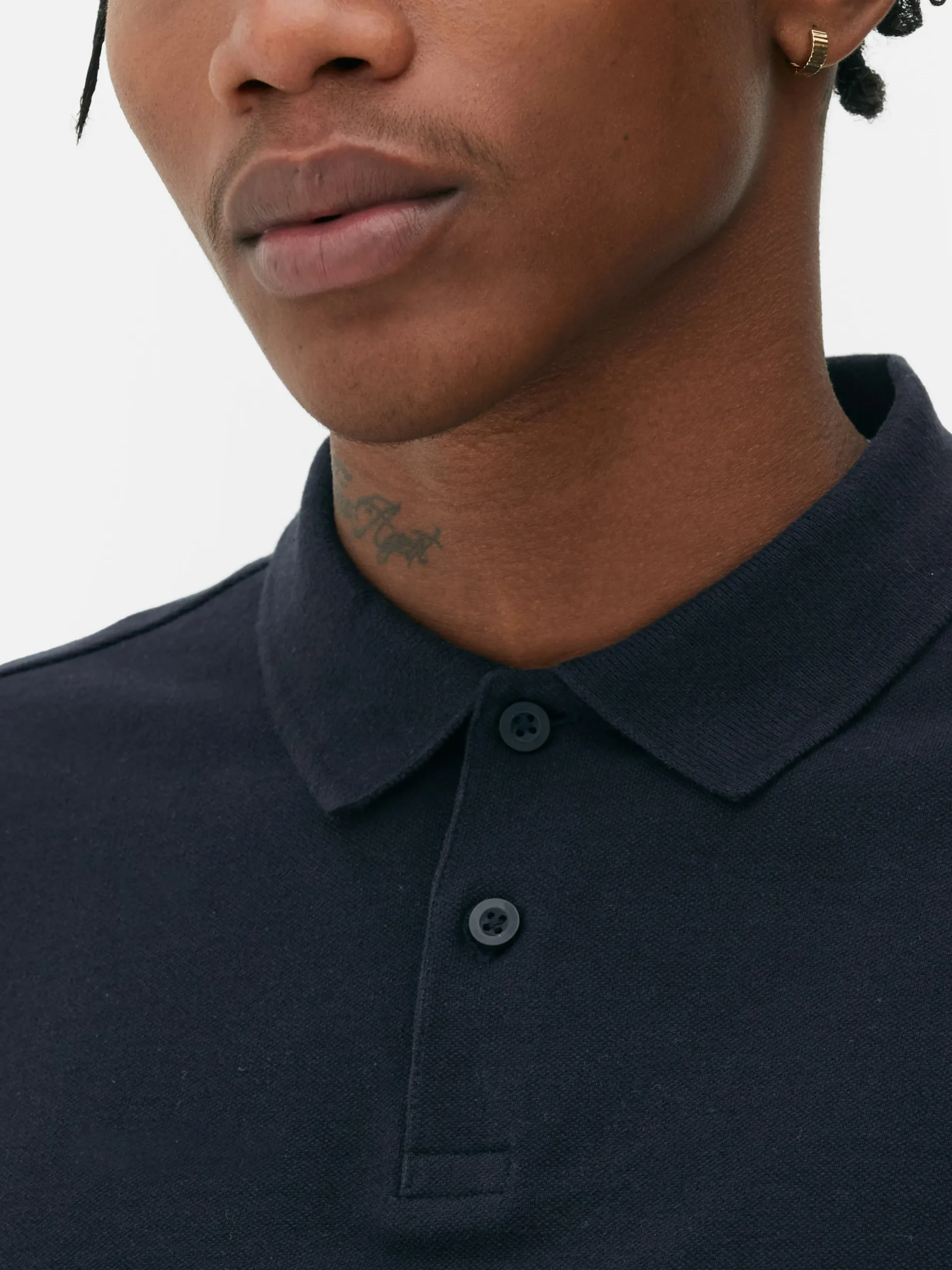 Hauts Et T-Shirts|Primark Polo En Piqué Classique Bleu marine