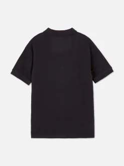 Hauts Et T-Shirts|Primark Polo Zippé Bleu marine