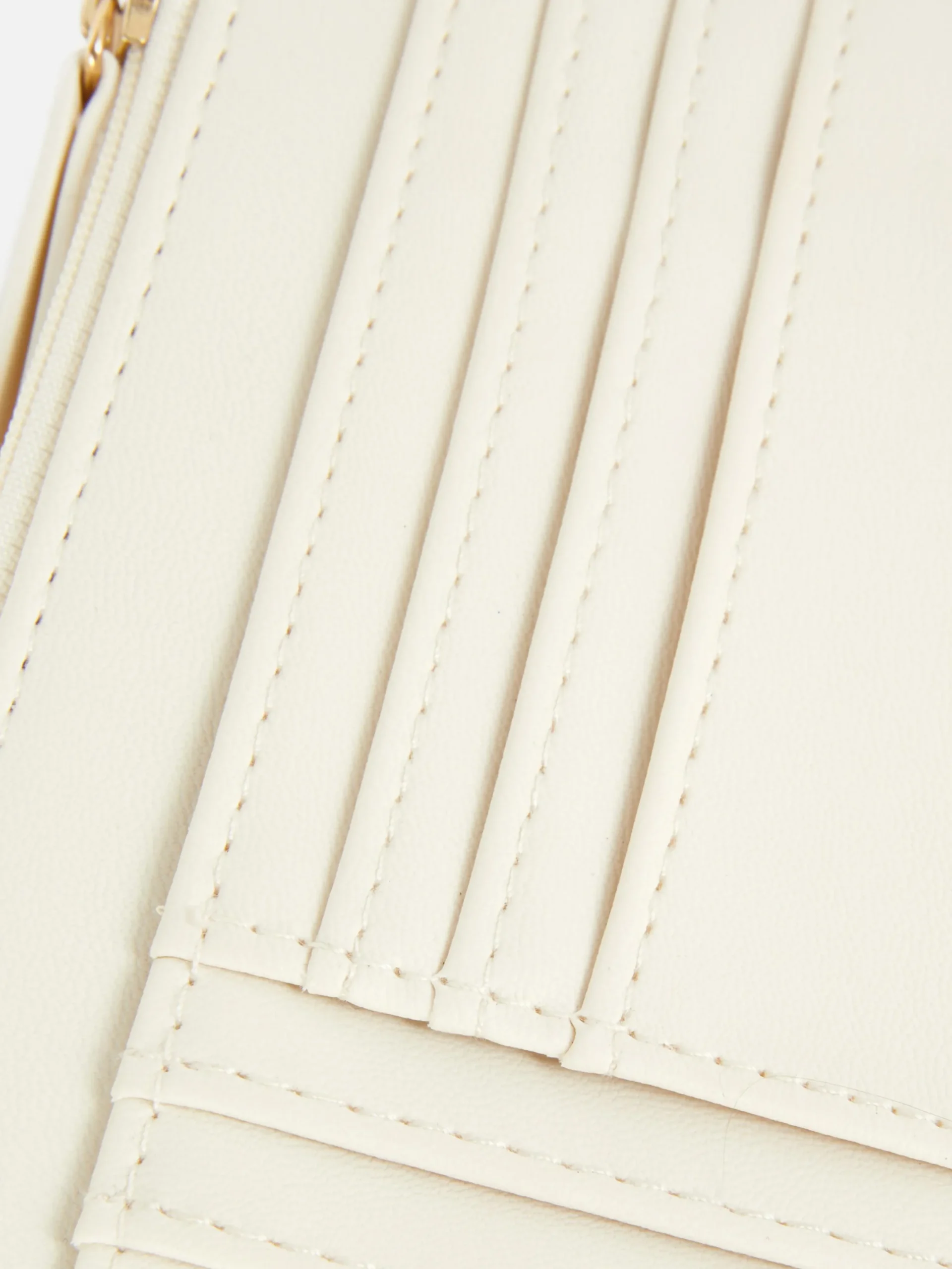 Sacs Et Porte-Monnaie|Primark Porte-cartes Matelassé à Initiale Blanc