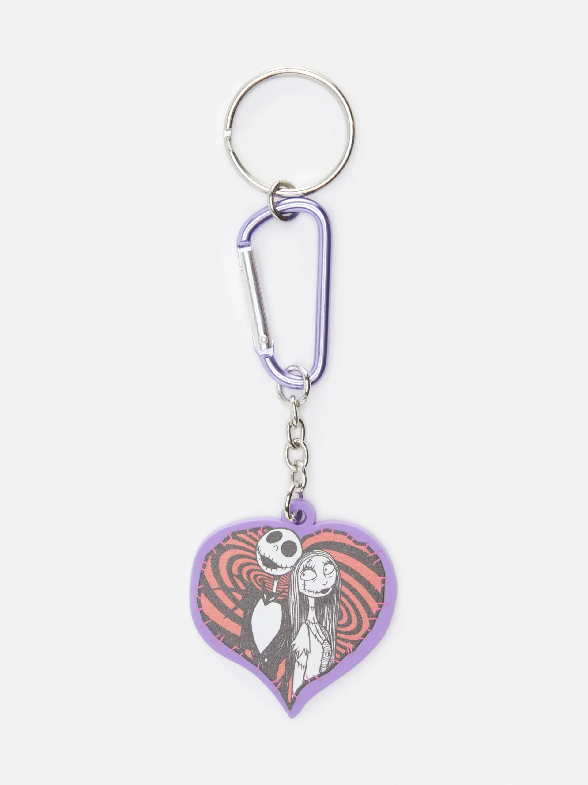 Accessoires Voyages|Primark Porte-clés à Breloque Disney L'Étrange Noël De Monsieur Jack De Tim Burton Blanc
