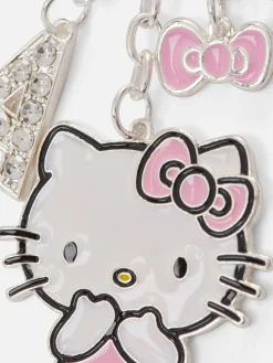 Bijoux|Primark Porte-clés à Strass Hello Kitty Blanc