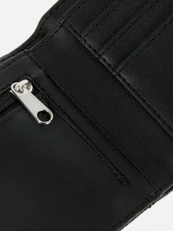 Sacs Et Portefeuilles|Primark Portefeuille En Simili Cuir à Deux Volets Noir