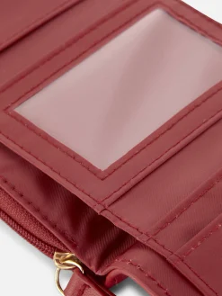 Sacs Et Porte-Monnaie|Primark Porte-monnaie Matelassé à Initiale Rouge