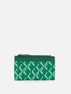 Sacs Et Porte-Monnaie|Primark Porte-monnaie Zippé à Monogramme Vert