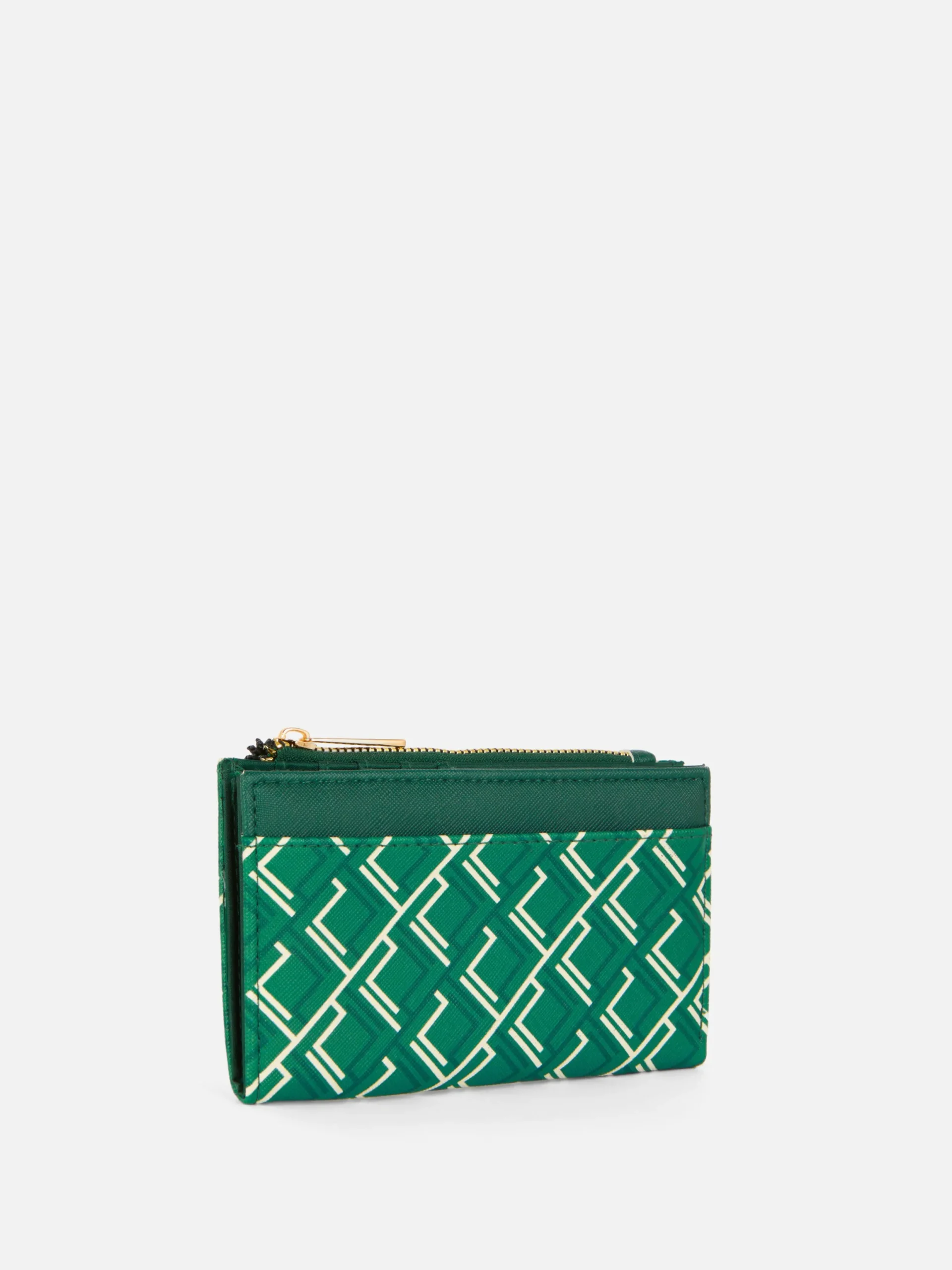 Sacs Et Porte-Monnaie|Primark Porte-monnaie Zippé à Monogramme Vert