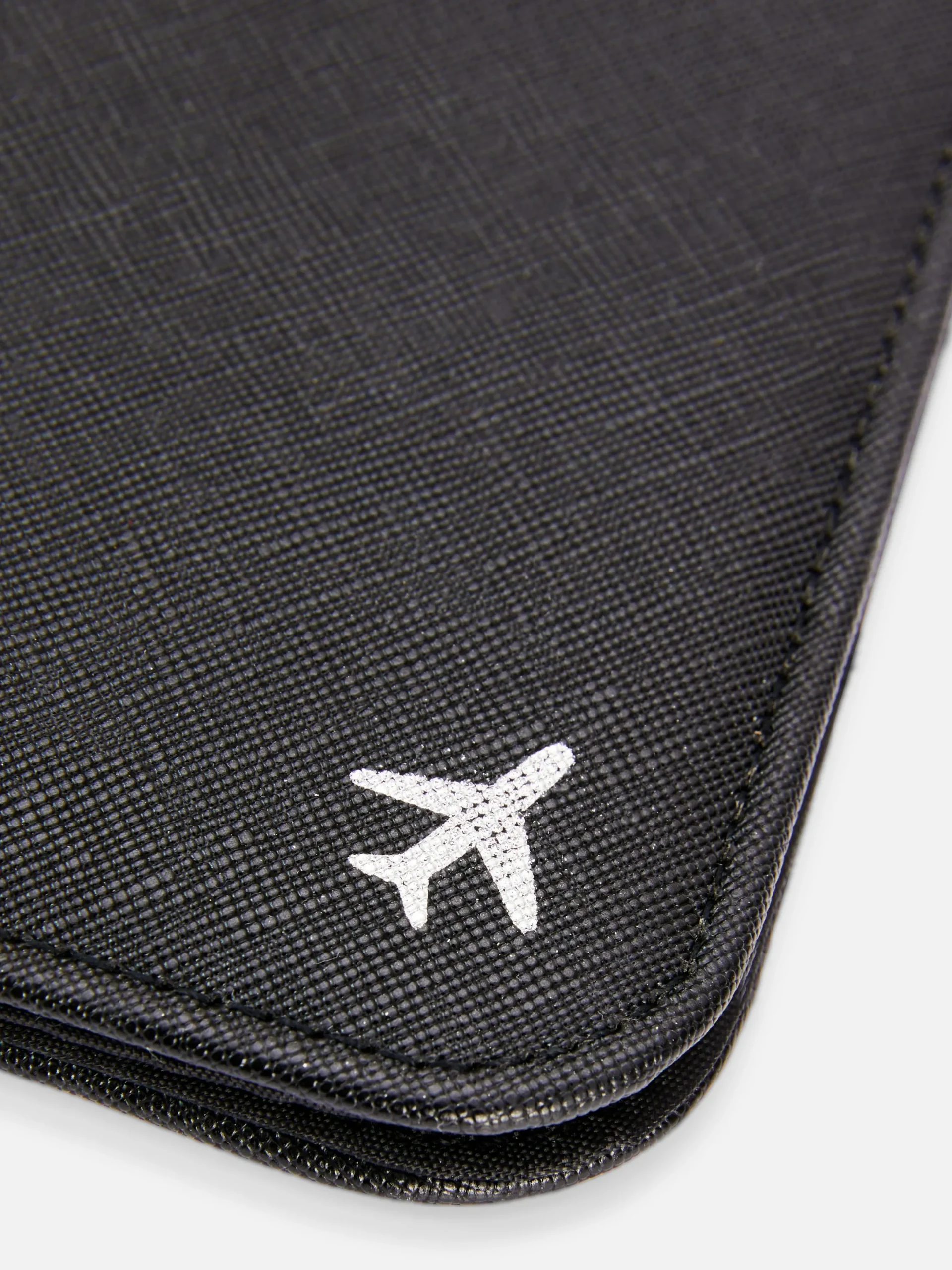 Accessoires Voyages|Primark Porte-passeport En Simili Cuir Noir