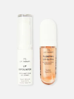 Baume À Lèvres Et Soins Des Lèvres|Gloss À Lèvres|Primark PS... Kit Soin Des Lèvres PS... Rose