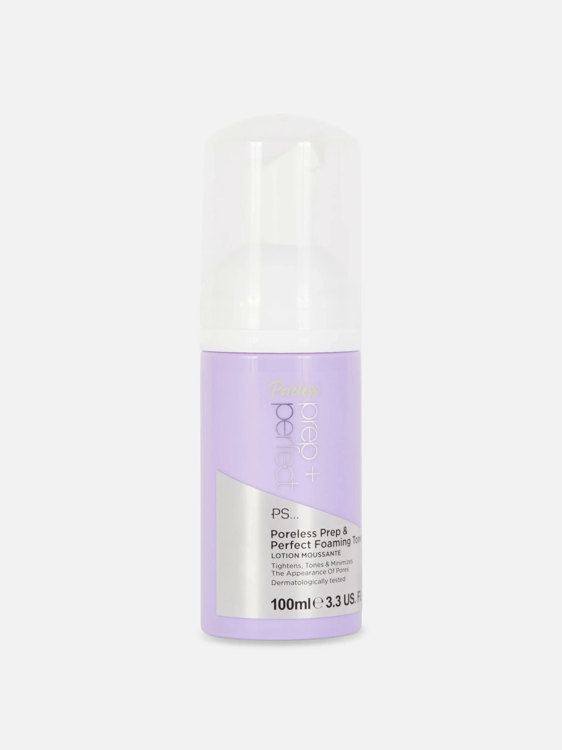 Soins Nettoyants Et Lotions Toniques|Primark PS... Poreless Prep + Perfect Lotion Moussante Violet