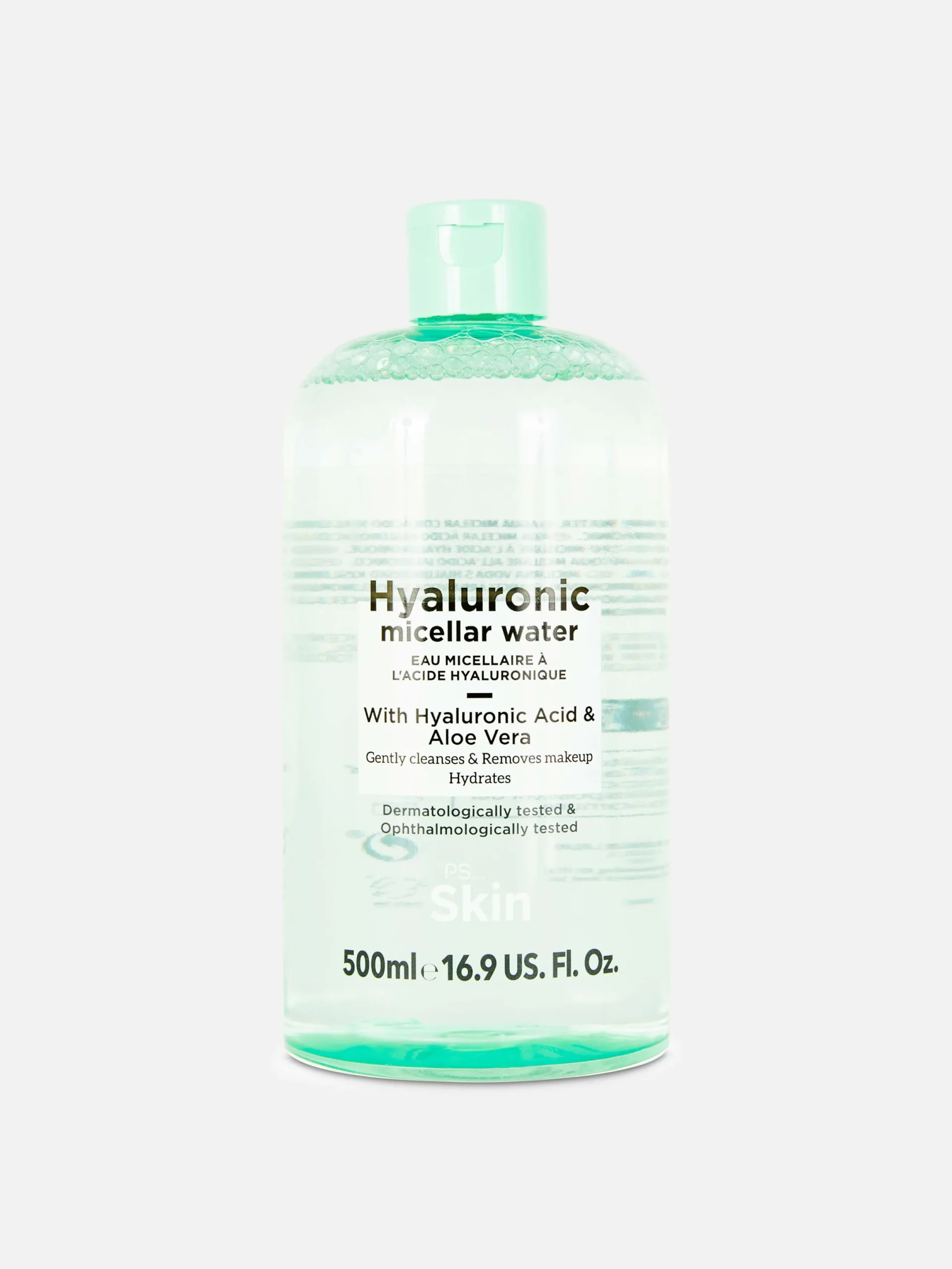 Soins Nettoyants Et Lotions Toniques|Primark PS… Skin Eau Micellaire à L'acide Hyaluronique Bleu