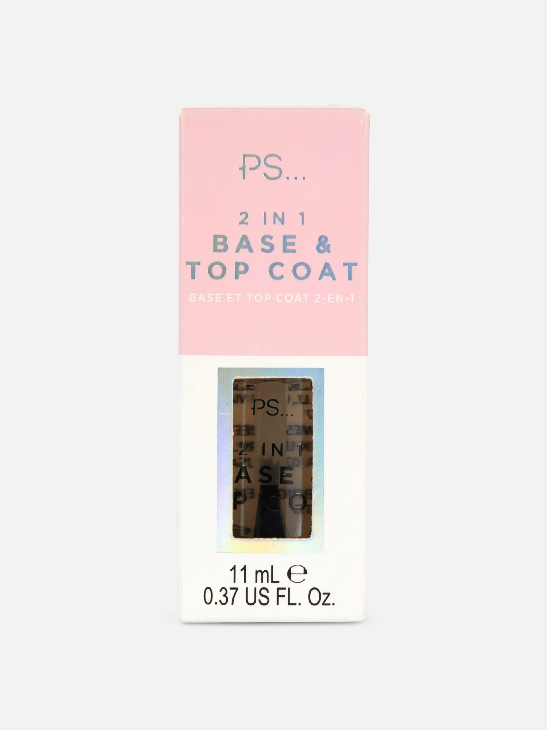 Vernis À Ongles|Primark PS... Vernis à Ongles 2-en-1 Base Et Top Coat Transparent