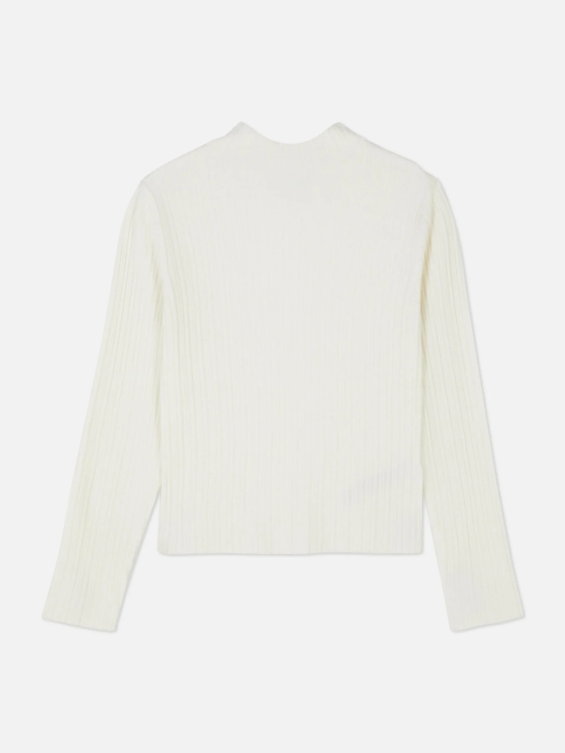 Pulls Et Gilets|Primark Pull à Col Ras Du Cou Côtelé Écru