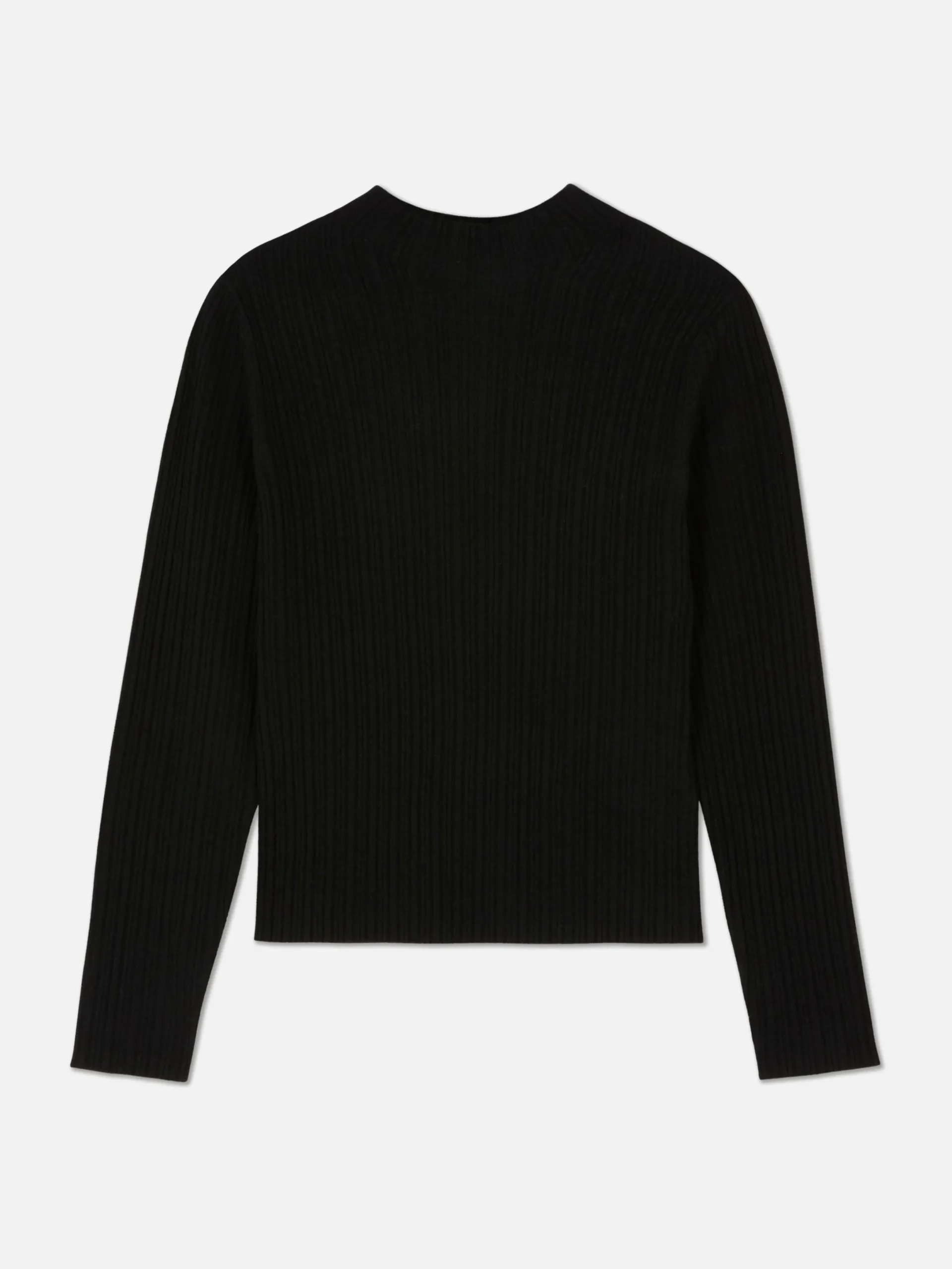 Pulls Et Gilets|Primark Pull à Col Ras Du Cou Côtelé Noir