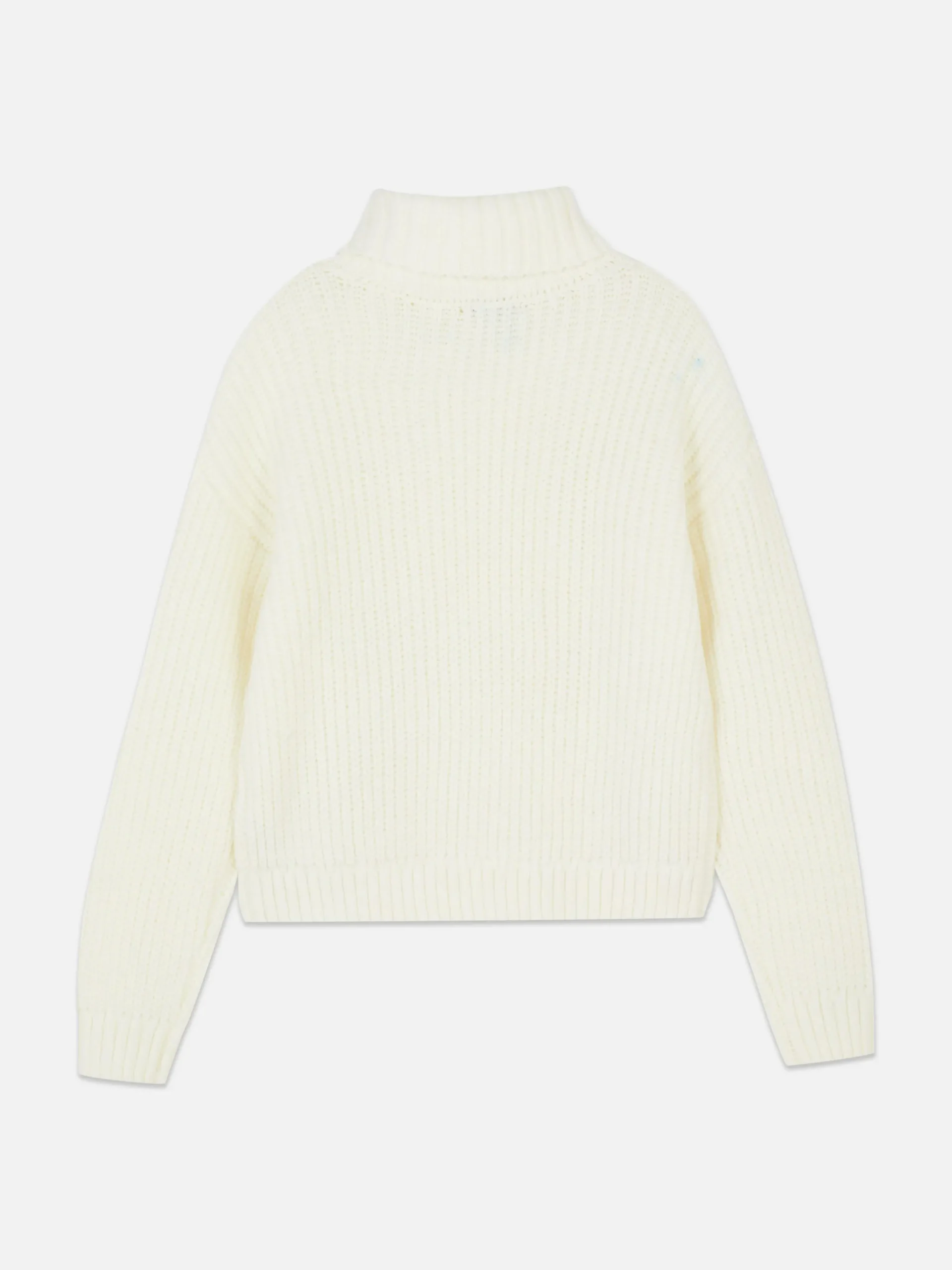 Pulls Et Gilets|Primark Pull à Col Roulé En Maille Torsadée Crème