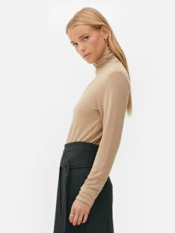 Pulls Et Gilets|Primark Pull à Col Roulé The Edit Camel