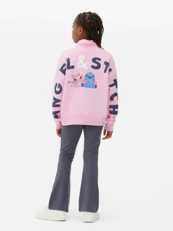 Sweats À Capuche Et Sweat-Shirts|Primark Pull à Col Zippé Disney Stitch & Angel Rose