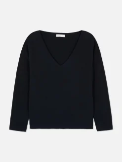 Pulls Et Gilets|Primark Pull à Manches Longues Et Col Bateau Bleu marine