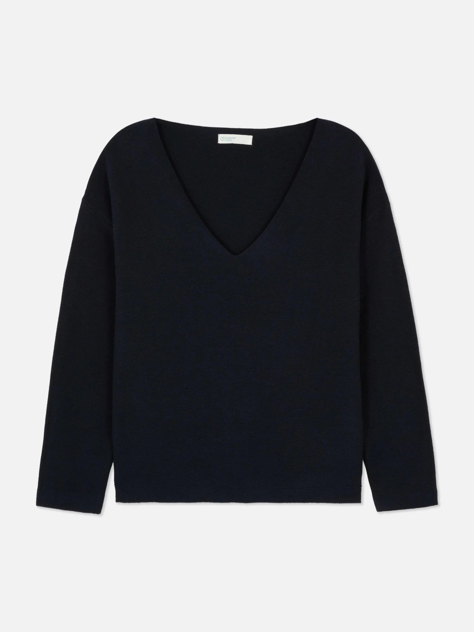 Pulls Et Gilets|Primark Pull à Manches Longues Et Col Bateau Bleu marine