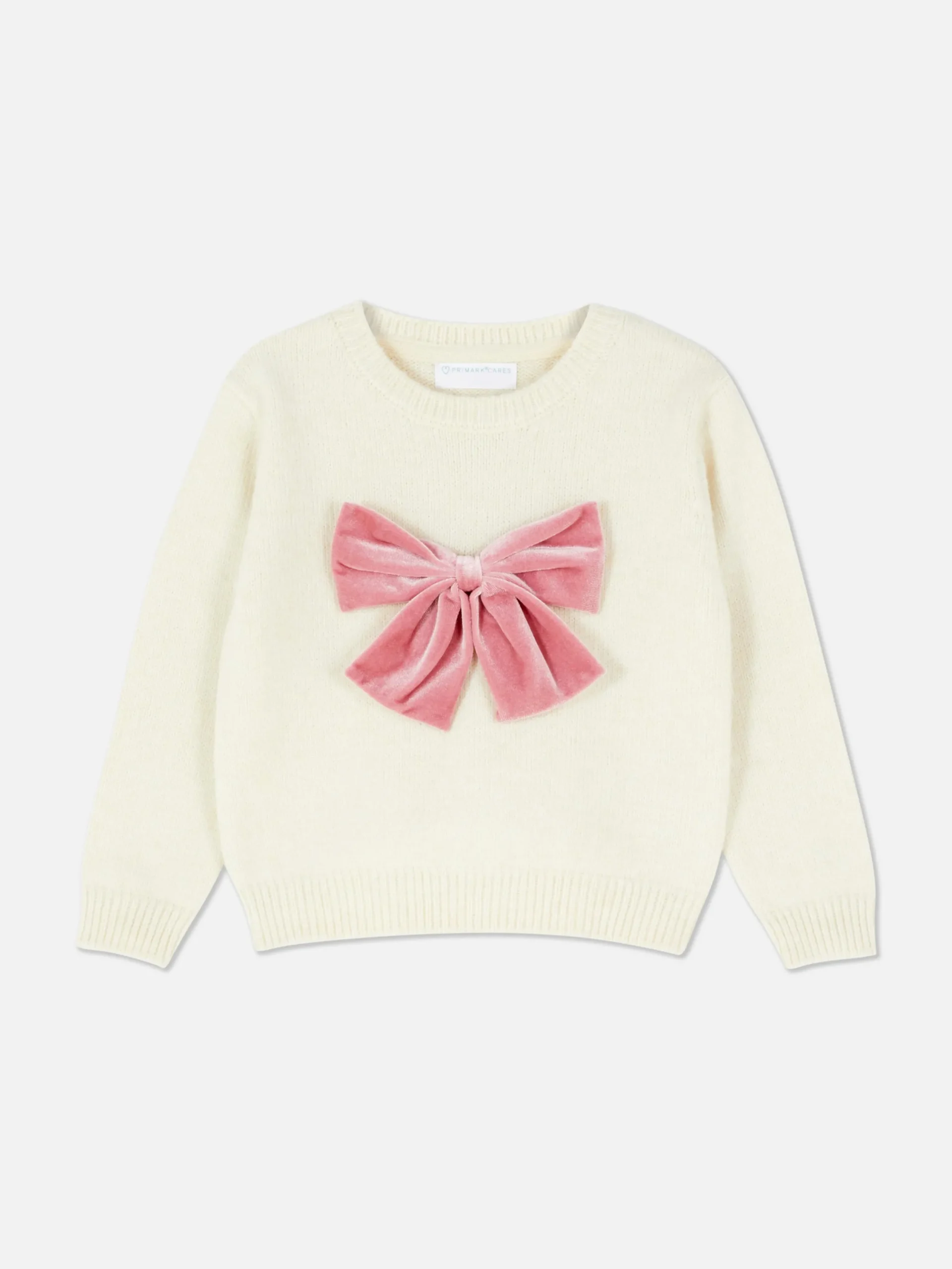 Pulls Et Gilets|Primark Pull à Nœud En Velours Écru