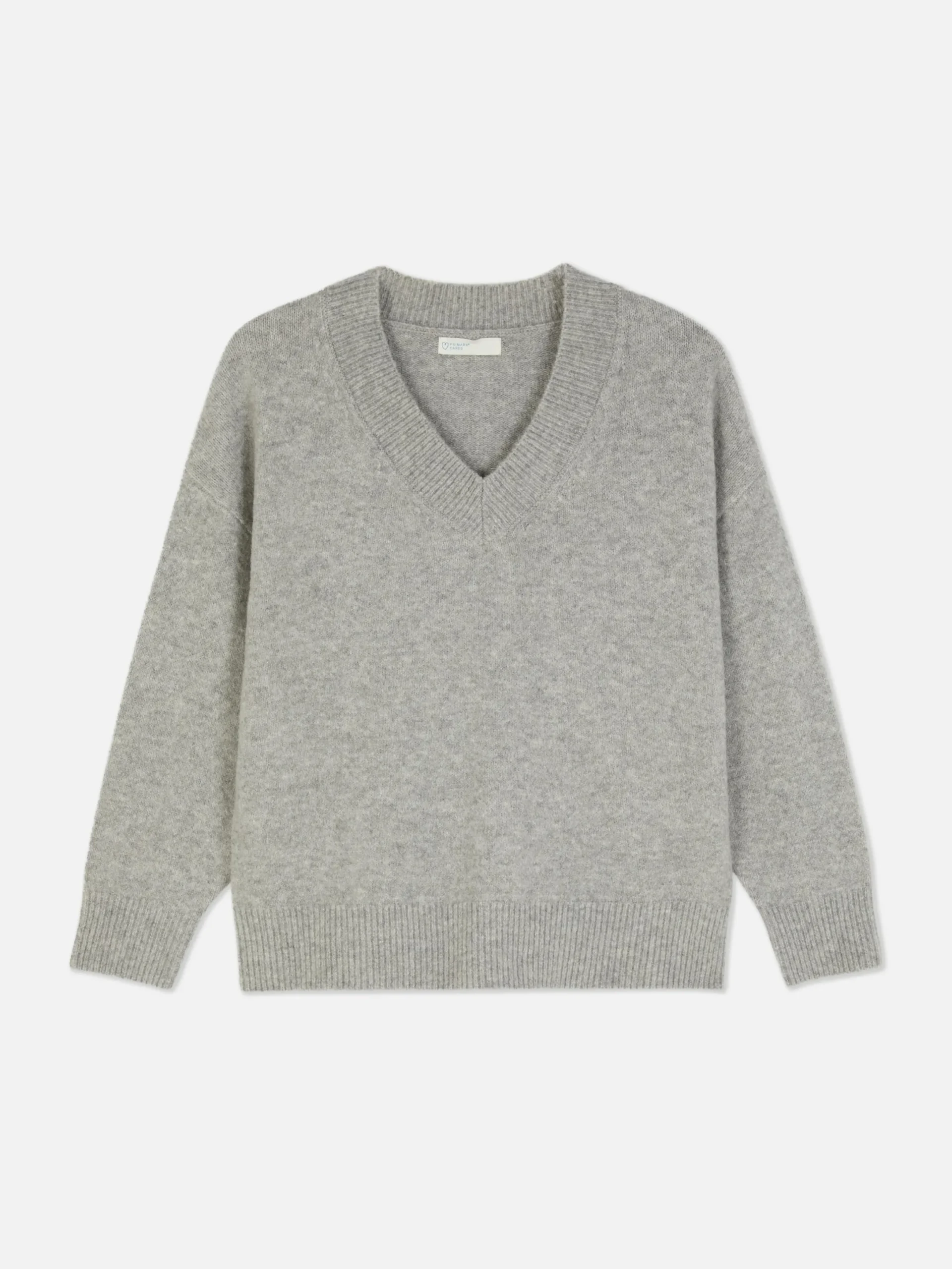 Pulls Et Gilets|Primark Pull Col V Gris