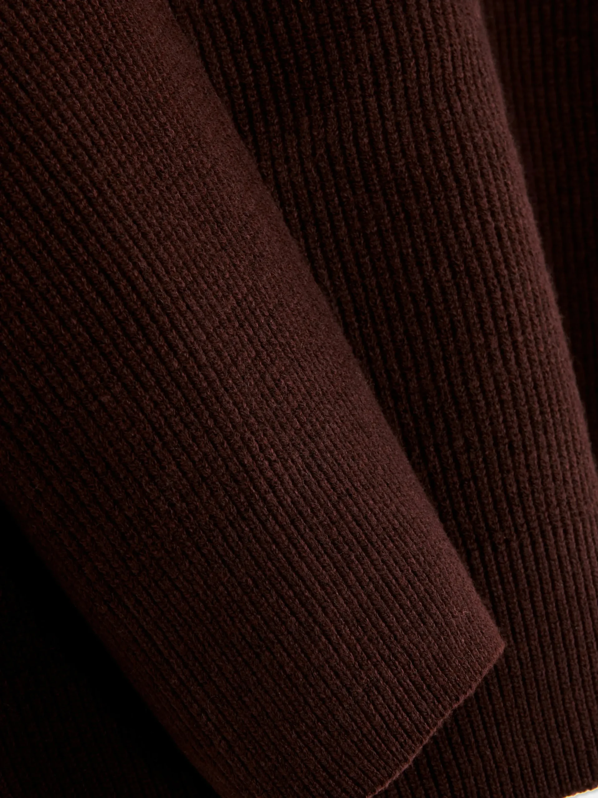 Pulls Et Gilets|Primark Pull Côtelé à Col Ras-du-cou Bordeaux