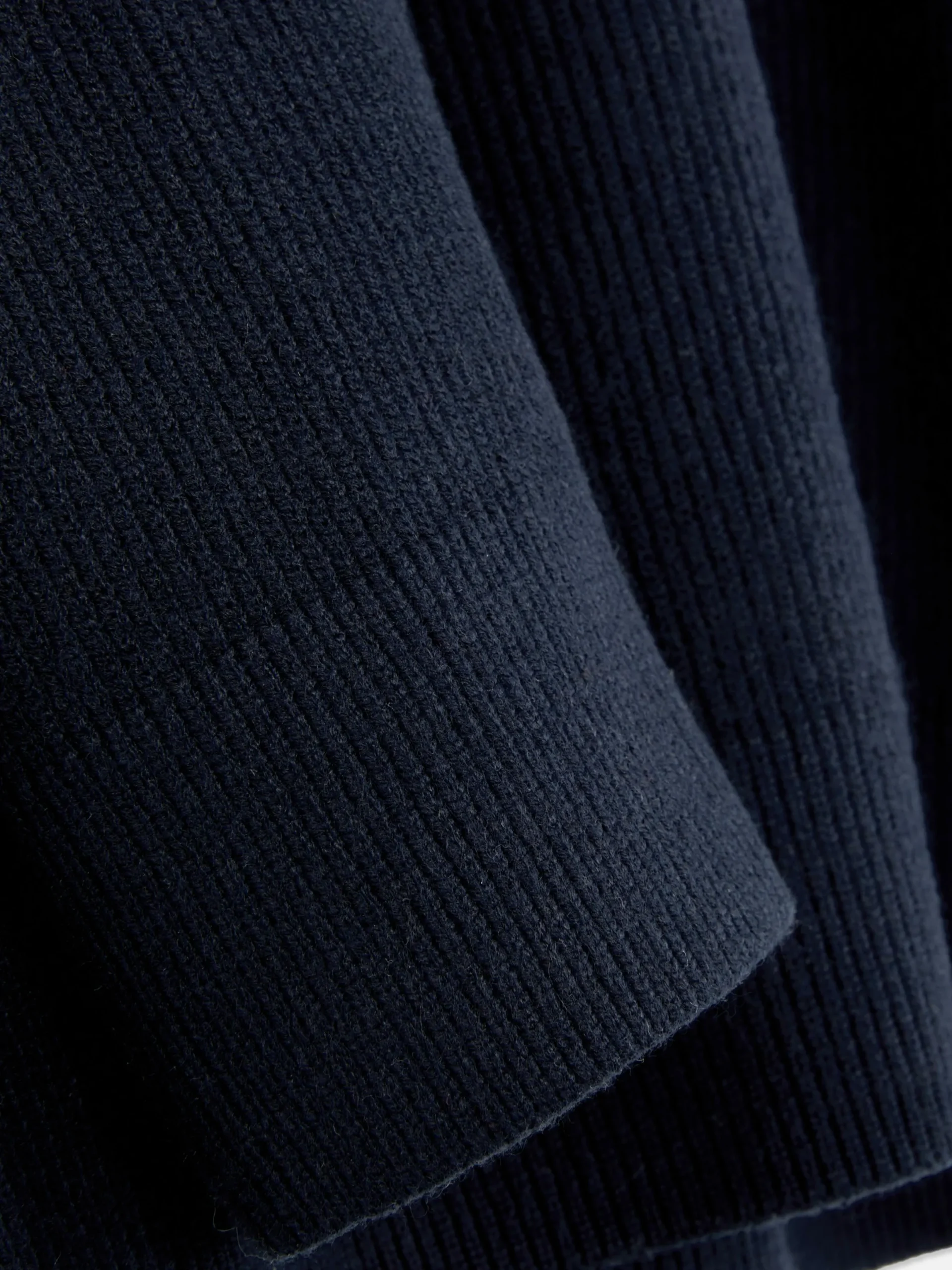 Pulls Et Gilets|Primark Pull Côtelé à Col Ras-du-cou Bleu marine