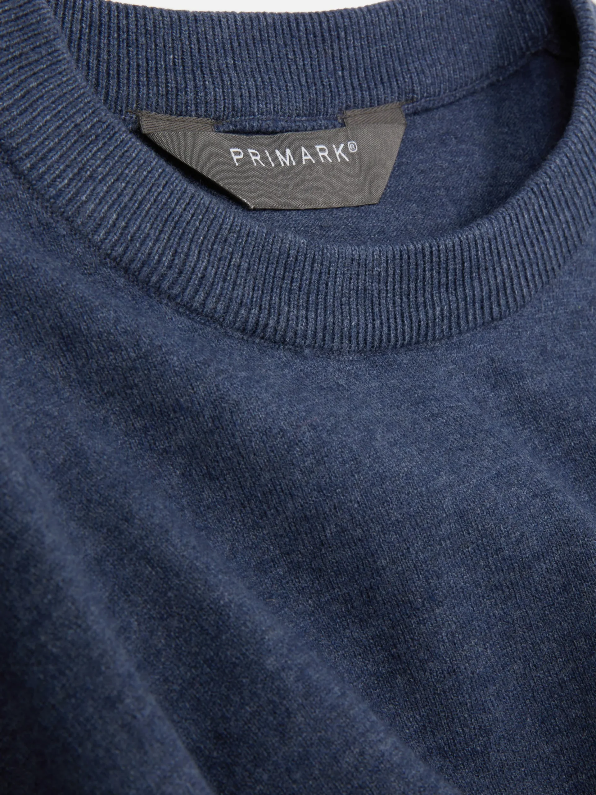 Pulls Et Gilets|Primark Pull En Maille Fine à Col Ras-du-cou Bleu