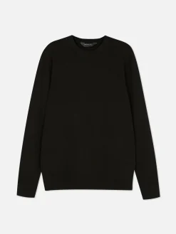 Pulls Et Gilets|Primark Pull En Maille Fine à Col Ras-du-cou Noir