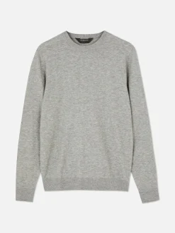 Pulls Et Gilets|Primark Pull En Maille Fine à Col Ras-du-cou Gris