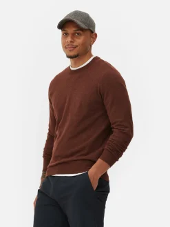 Pulls Et Gilets|Primark Pull En Maille Fine à Col Ras-du-cou Bordeaux