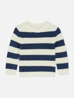 Pulls Et Gilets|Primark Pull En Maille Rayé Bleu marine