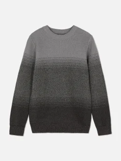 Pulls Et Gilets|Primark Pull En Maille Texturée à Rayures Anthracite