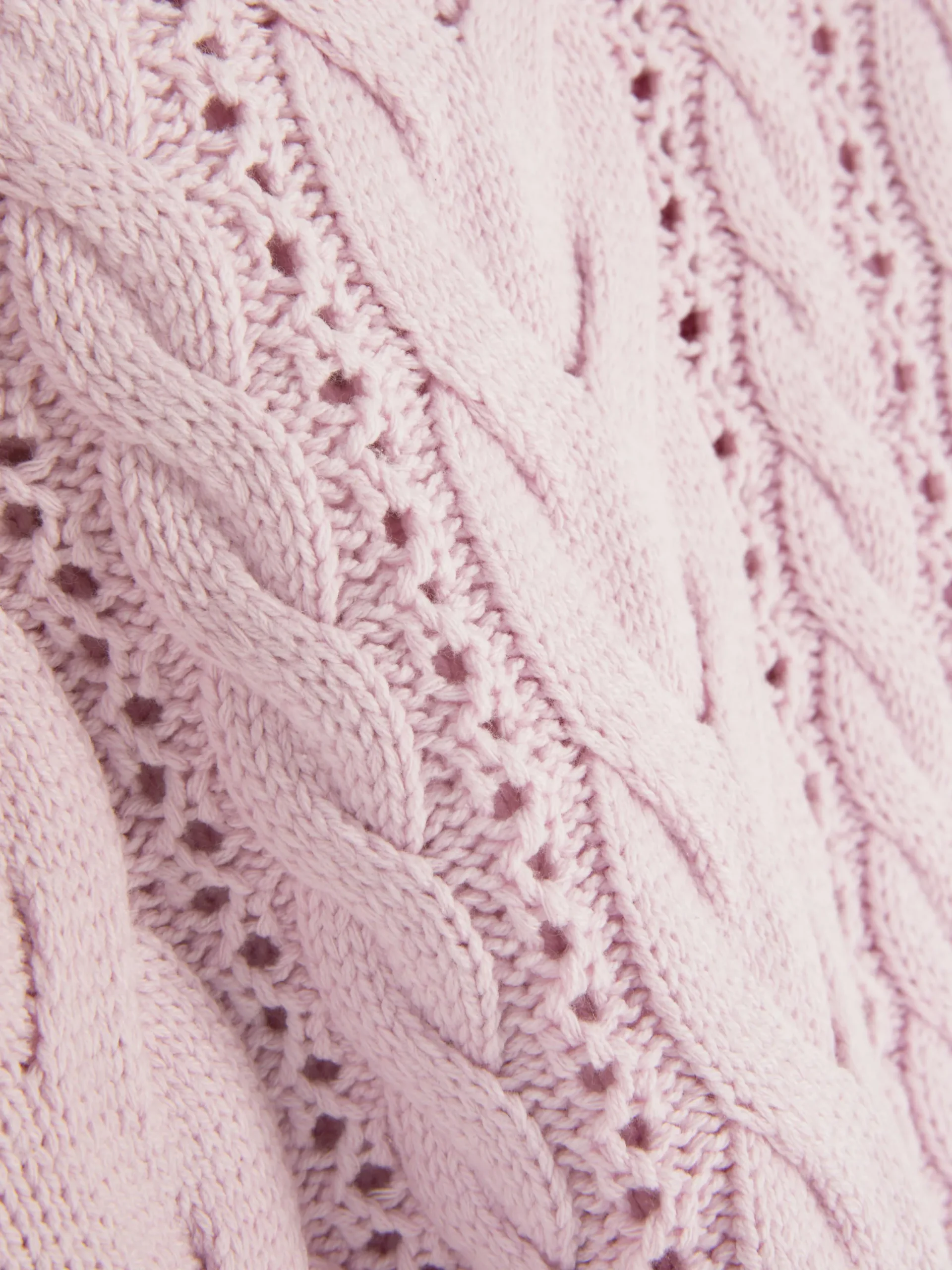 Pulls Et Gilets|Primark Pull En Maille Torsadée Rose clair