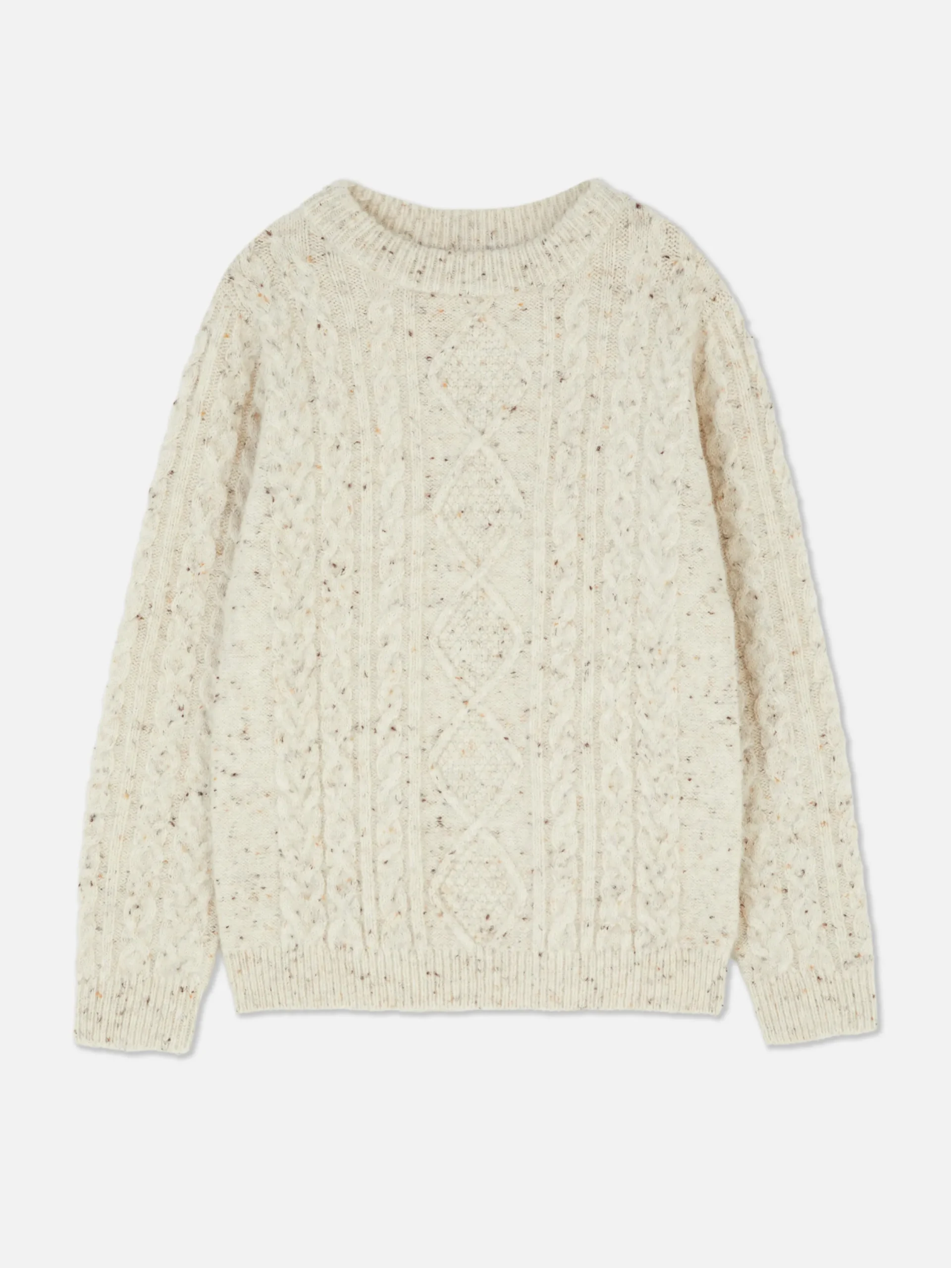 Pulls Et Gilets|Primark Pull En Maille Torsadée Écru