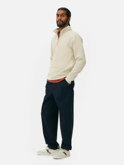 Pulls Et Gilets|Sweats À Capuche Et Sweat-Shirts|Primark Pull En Molleton à Col Zippé Écru