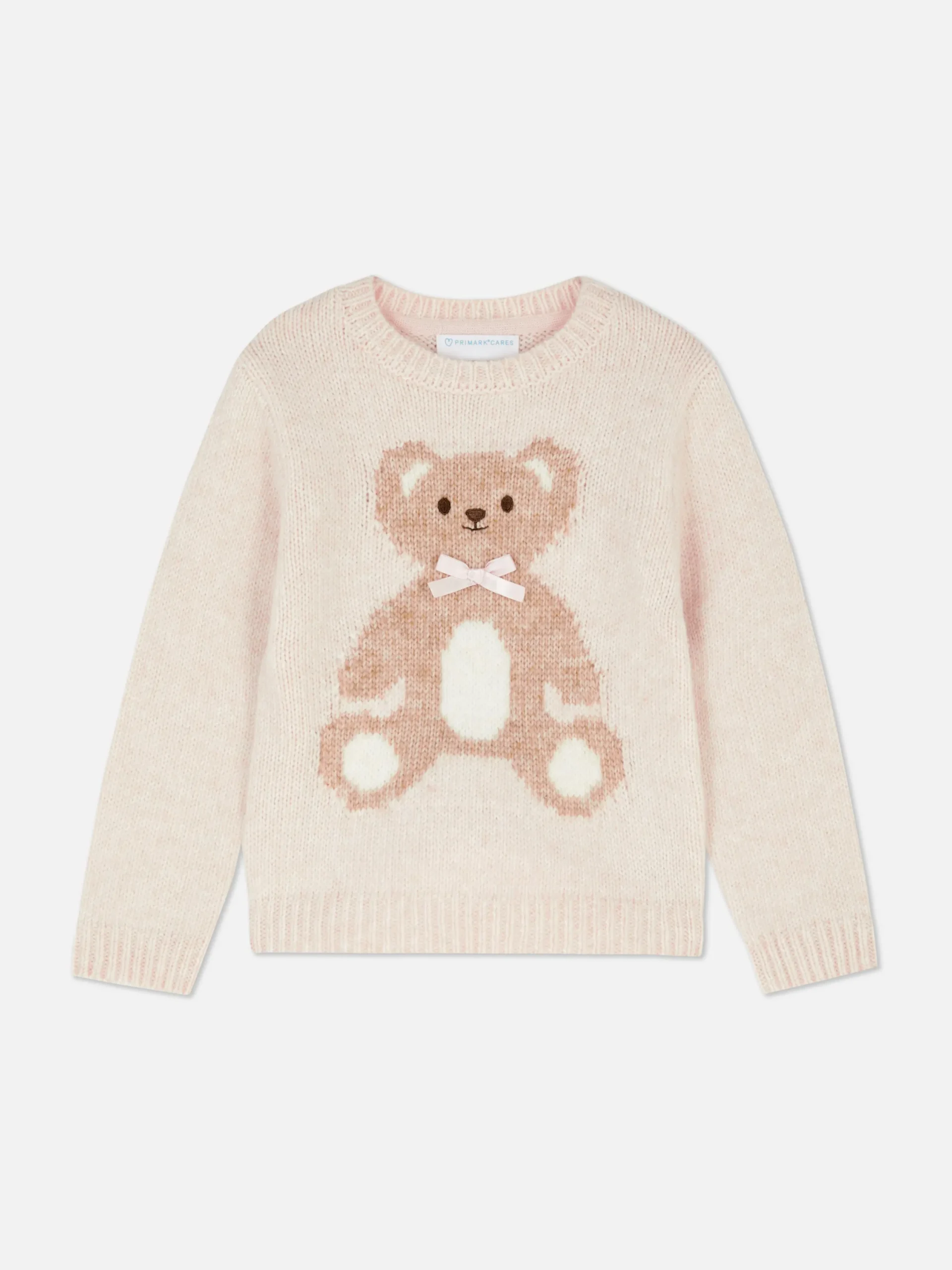 Pulls Et Gilets|Primark Pull Tricoté Ours Rose clair