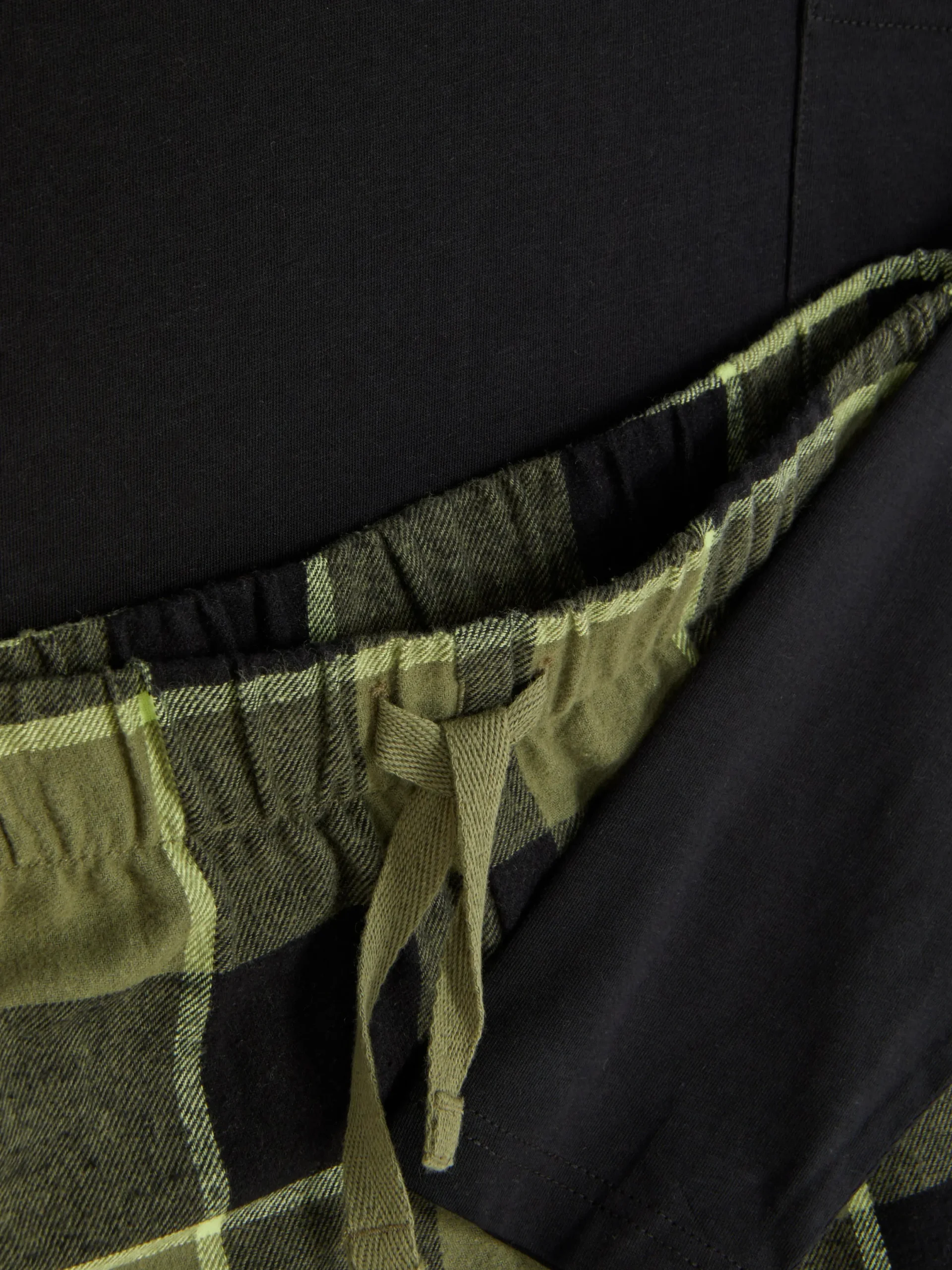 Pyjamas Et Vêtements De Nuit|Primark Pyjama à Carreaux Noir