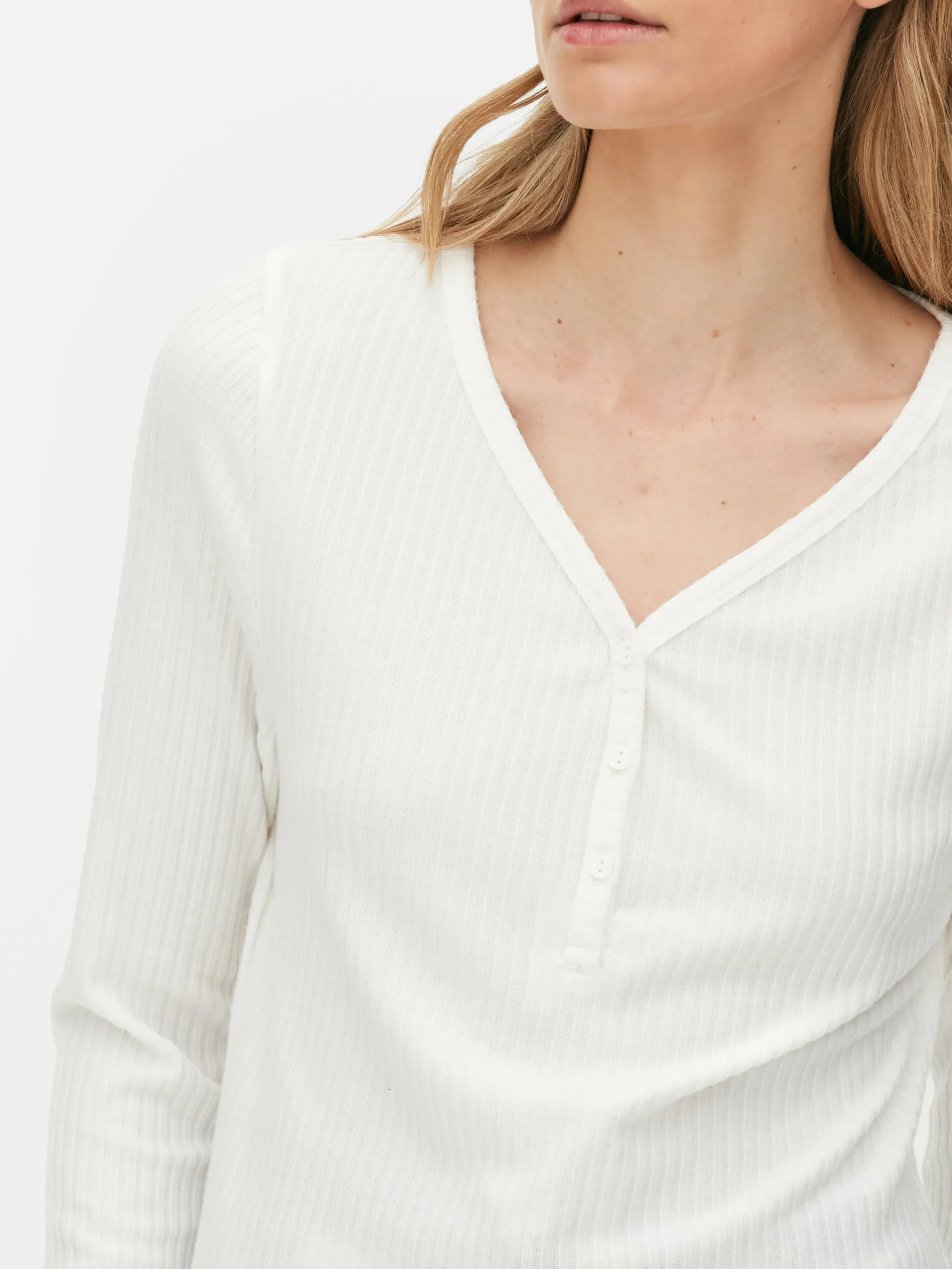 Ensembles Pyjamas|Primark Pyjama à Manches Longues Avec Bas à Carreaux Noir/Blanc