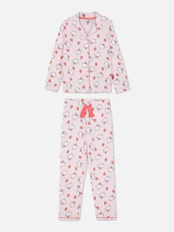 Pyjamas Et Vêtements De Nuit|Primark Pyjama à Manches Longues Hello Kitty Rose