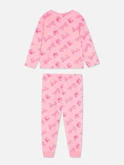Pyjamas Et Vêtements De Nuit|Primark Pyjama Barbie En Tissu Minky Rose