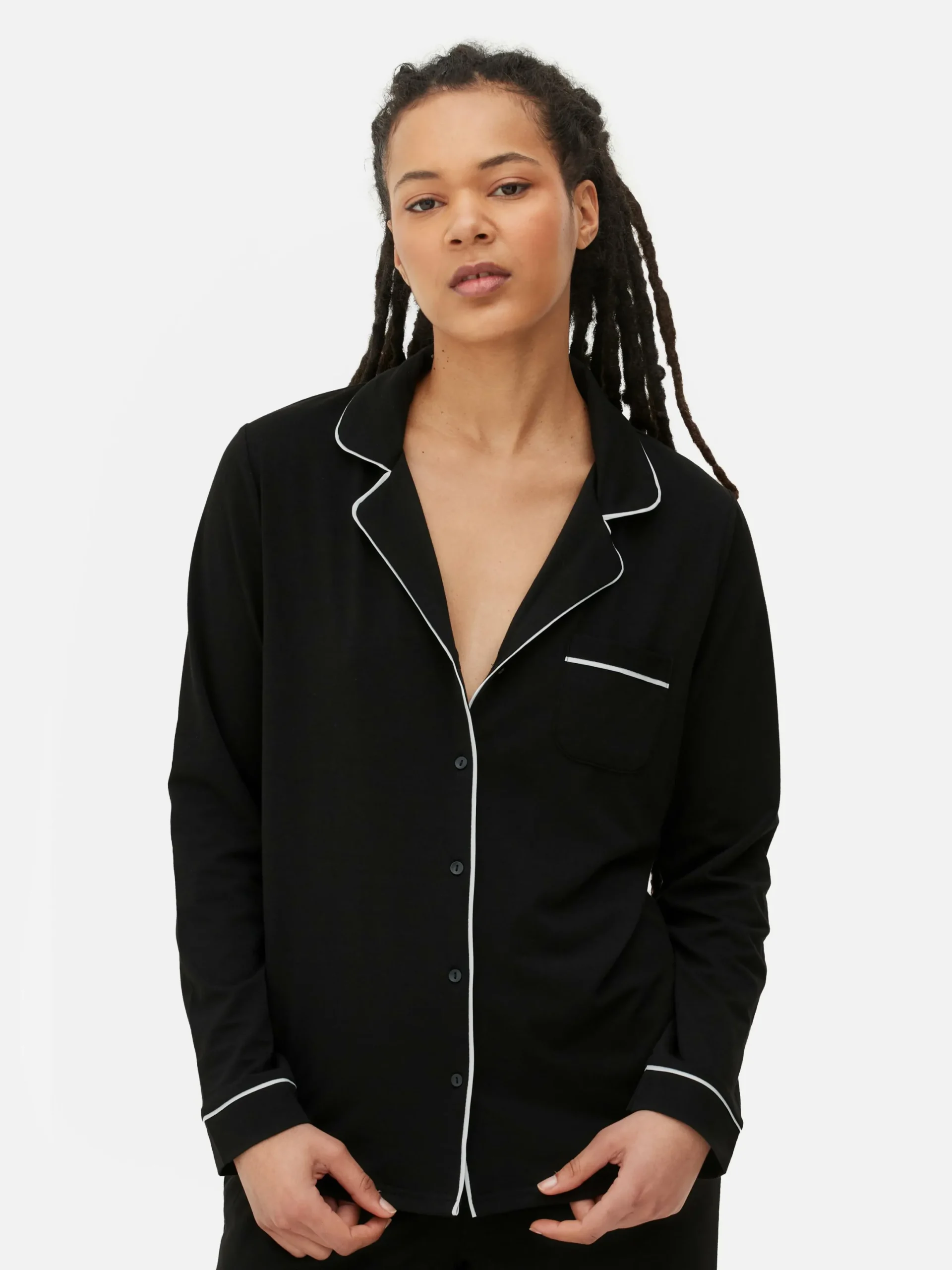 Ensembles Pyjamas|Primark Pyjama Boyfriend En Jersey Noir