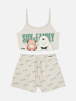 Ensembles Pyjamas|Primark Pyjama Caraco Spy X Family Taupe