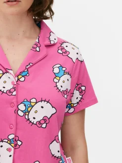 Ensembles Pyjamas|Primark Pyjama Chemise Et Short 50e Anniversaire Hello Kitty Rose vif