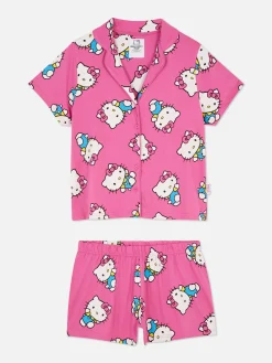 Ensembles Pyjamas|Primark Pyjama Chemise Et Short 50e Anniversaire Hello Kitty Rose vif