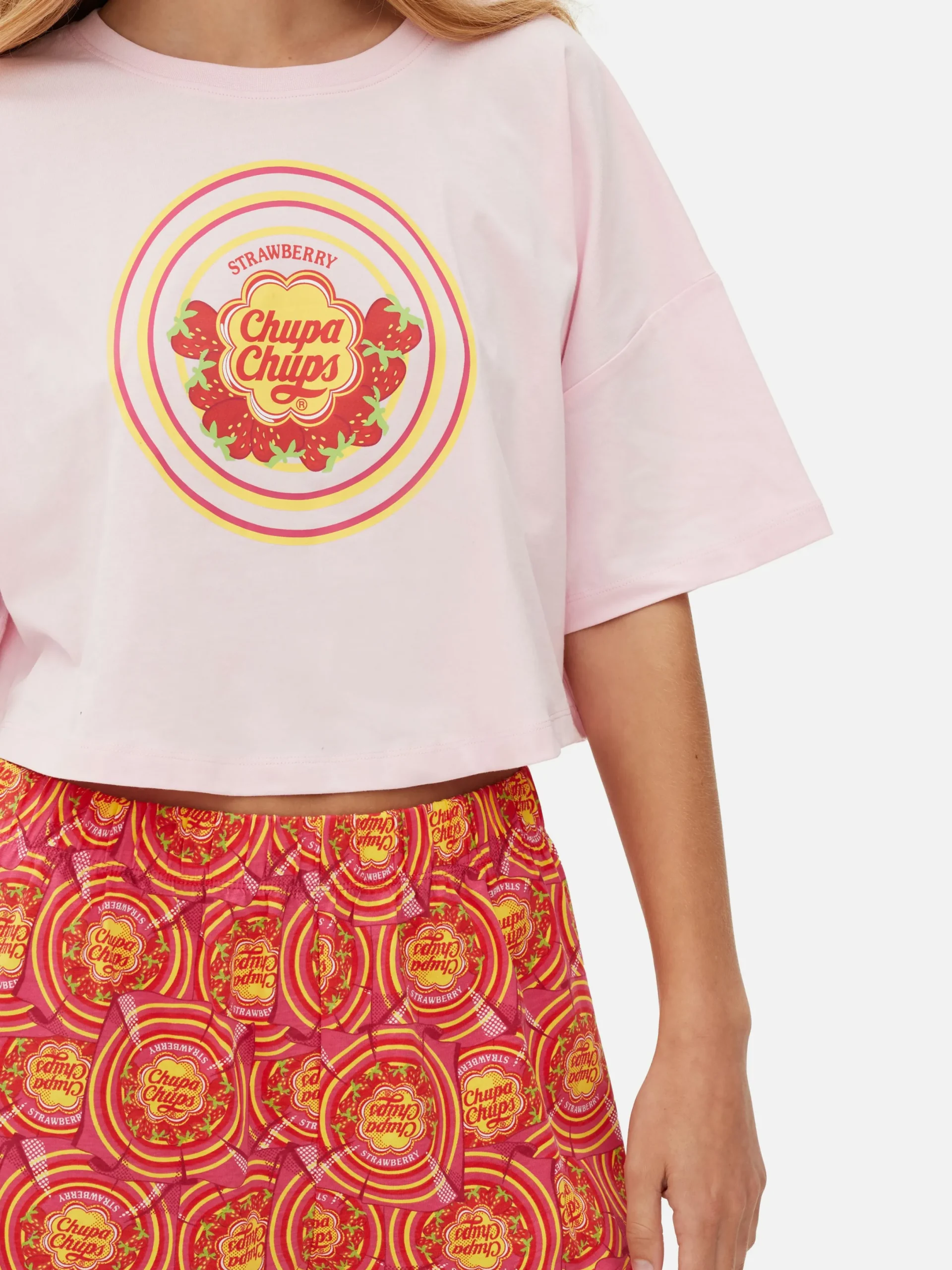 Ensembles Pyjamas|Primark Pyjama Court Chupa Chups Rose