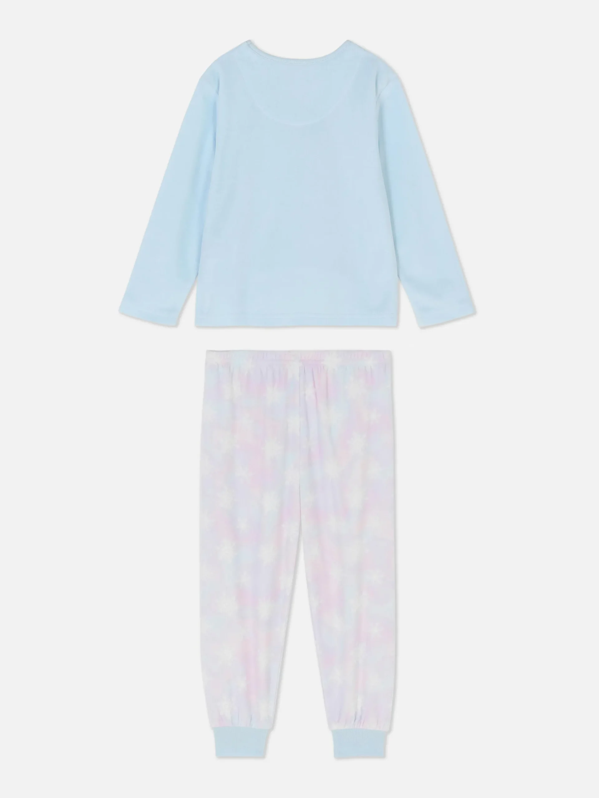 Pyjamas Et Vêtements De Nuit|Primark Pyjama En Minky Disney La Reine Des Neiges Bleu