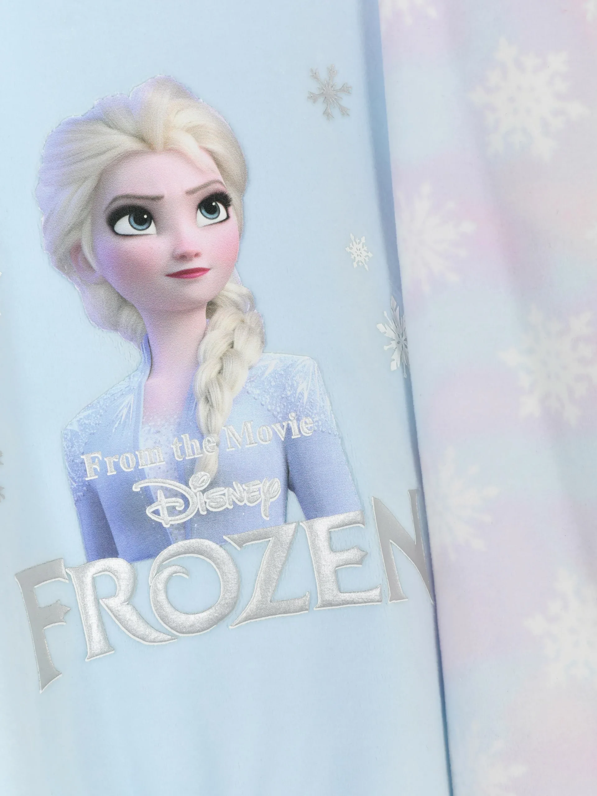 Pyjamas Et Vêtements De Nuit|Primark Pyjama En Minky Disney La Reine Des Neiges Bleu