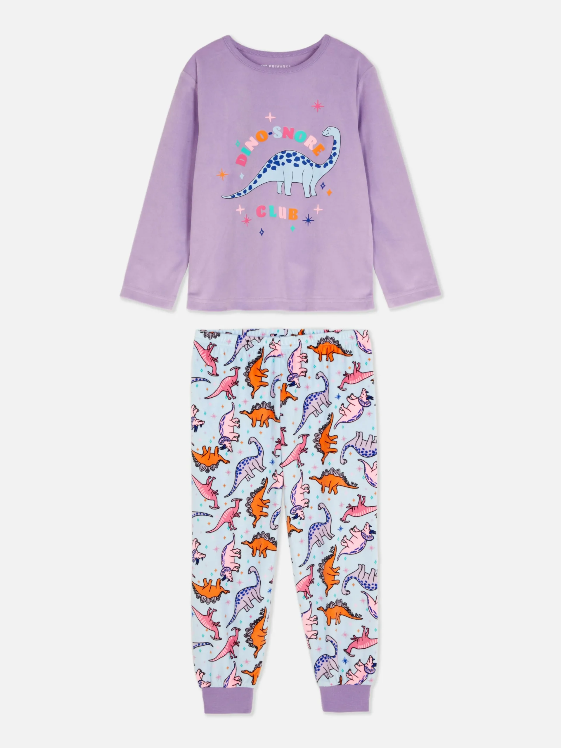Pyjamas Et Vêtements De Nuit|Primark Pyjama En Velours Dinosaure Bleu clair