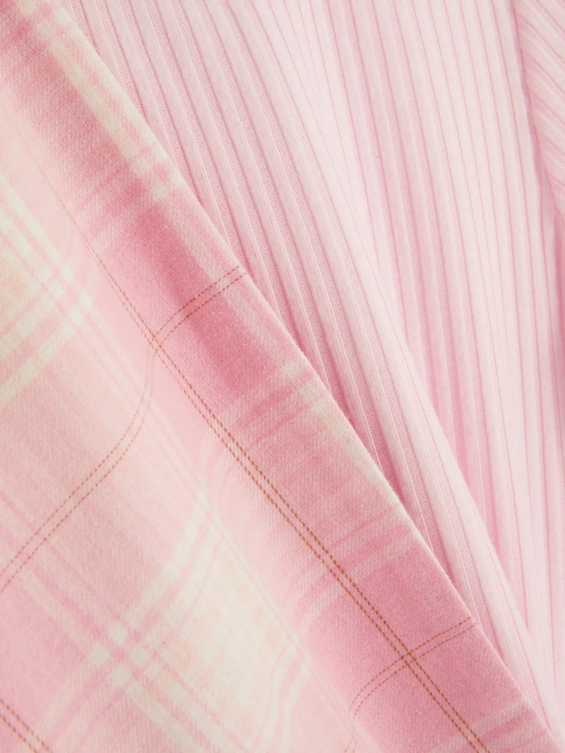 Pyjamas Et Vêtements De Nuit|Primark Pyjama Long En Jersey Rose