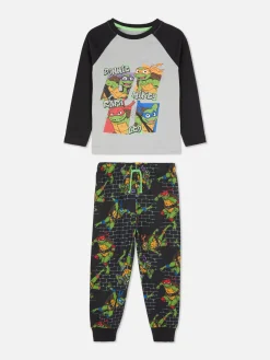 Pyjamas Et Vêtements De Nuit|Primark Pyjama Long Les Tortues Ninja Gris